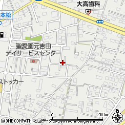 茨城県水戸市元吉田町889-7周辺の地図