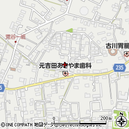 茨城県水戸市元吉田町935-4周辺の地図