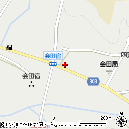 長野県松本市会田649周辺の地図