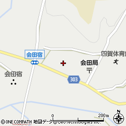 長野県松本市会田653周辺の地図