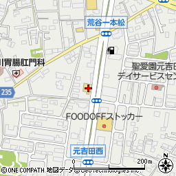 茨城県水戸市元吉田町905周辺の地図