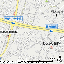 茨城県水戸市元吉田町2237-7周辺の地図