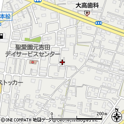 茨城県水戸市元吉田町889周辺の地図