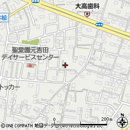 茨城県水戸市元吉田町888-8周辺の地図