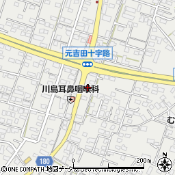 茨城県水戸市元吉田町1633-6周辺の地図