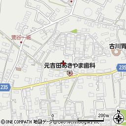 茨城県水戸市元吉田町946-4周辺の地図