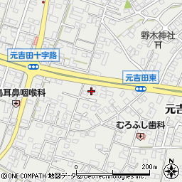茨城県水戸市元吉田町2237周辺の地図