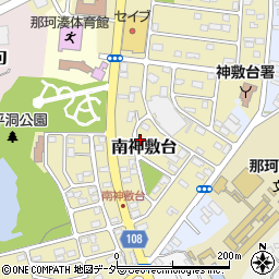 茨城県ひたちなか市南神敷台周辺の地図