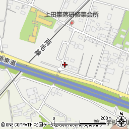 群馬県伊勢崎市上田町2周辺の地図