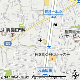 茨城県水戸市元吉田町907周辺の地図
