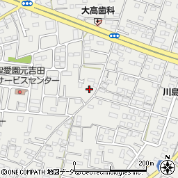 茨城県水戸市元吉田町831-1周辺の地図
