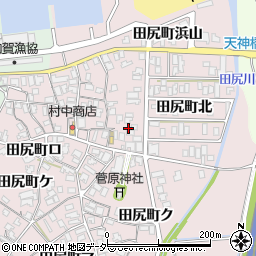 石川県加賀市田尻町北7周辺の地図