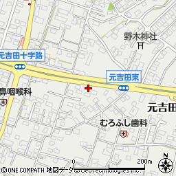 茨城県水戸市元吉田町2238-9周辺の地図
