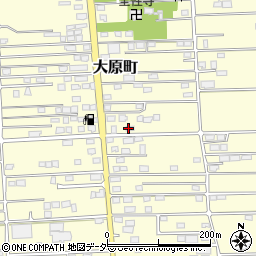 群馬県太田市大原町284周辺の地図