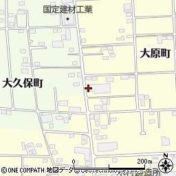 群馬県太田市大原町2554周辺の地図
