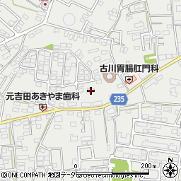 茨城県水戸市元吉田町932-2周辺の地図