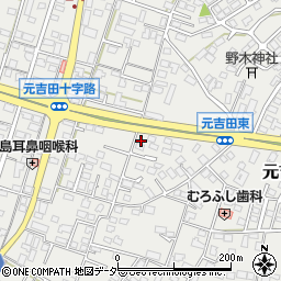 茨城県水戸市元吉田町2237-6周辺の地図