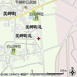 石川県加賀市美岬町礼15周辺の地図
