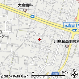 茨城県水戸市元吉田町795-1周辺の地図