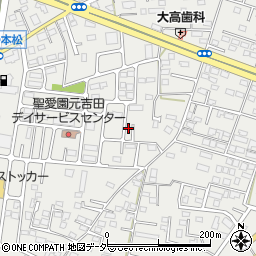 茨城県水戸市元吉田町889-11周辺の地図