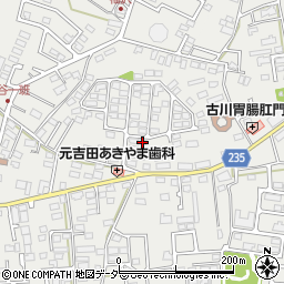 茨城県水戸市元吉田町935-10周辺の地図
