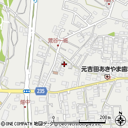 茨城県水戸市元吉田町952-1周辺の地図