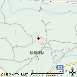 群馬県安中市西上秋間588周辺の地図