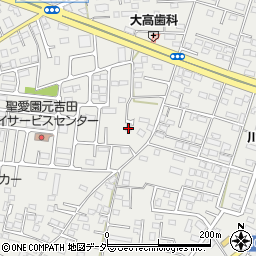 茨城県水戸市元吉田町830-9周辺の地図