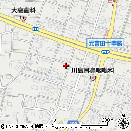 茨城県水戸市元吉田町752-3周辺の地図