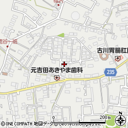 茨城県水戸市元吉田町935-6周辺の地図