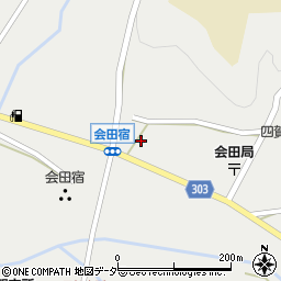 長野県松本市会田642周辺の地図