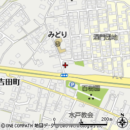 茨城県水戸市元吉田町2617-6周辺の地図
