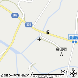 長野県松本市会田1周辺の地図