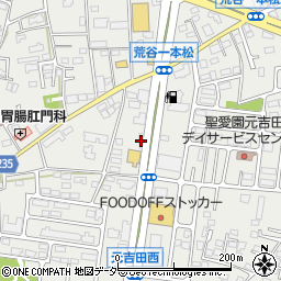 茨城県水戸市元吉田町909-2周辺の地図