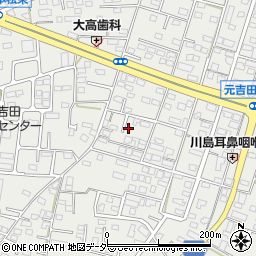 茨城県水戸市元吉田町796周辺の地図
