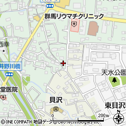 群馬県高崎市井野町1144-2周辺の地図