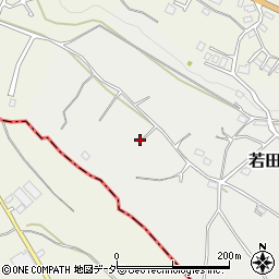 群馬県高崎市若田町652-1周辺の地図