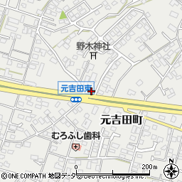 茨城県水戸市元吉田町2576-5周辺の地図