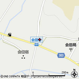 長野県松本市会田600周辺の地図