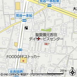 茨城県水戸市元吉田町876-38周辺の地図
