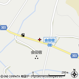 長野県松本市会田591周辺の地図