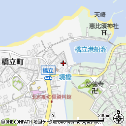 石川県加賀市橋立町イ甲周辺の地図