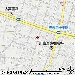 茨城県水戸市元吉田町742-2周辺の地図