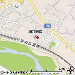 長野県東御市田中800-6周辺の地図