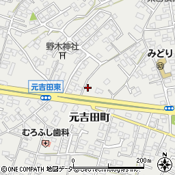 茨城県水戸市元吉田町2586-10周辺の地図