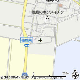 石川県加賀市篠原町ト周辺の地図