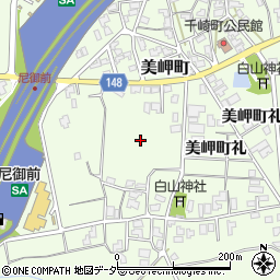 石川県加賀市美岬町ろ周辺の地図