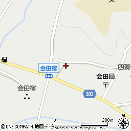 長野県松本市会田640周辺の地図