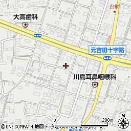 茨城県水戸市元吉田町754-2周辺の地図