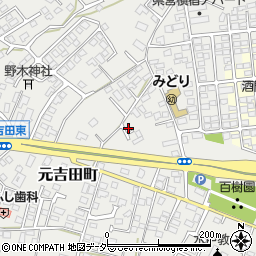茨城県水戸市元吉田町2643-10周辺の地図